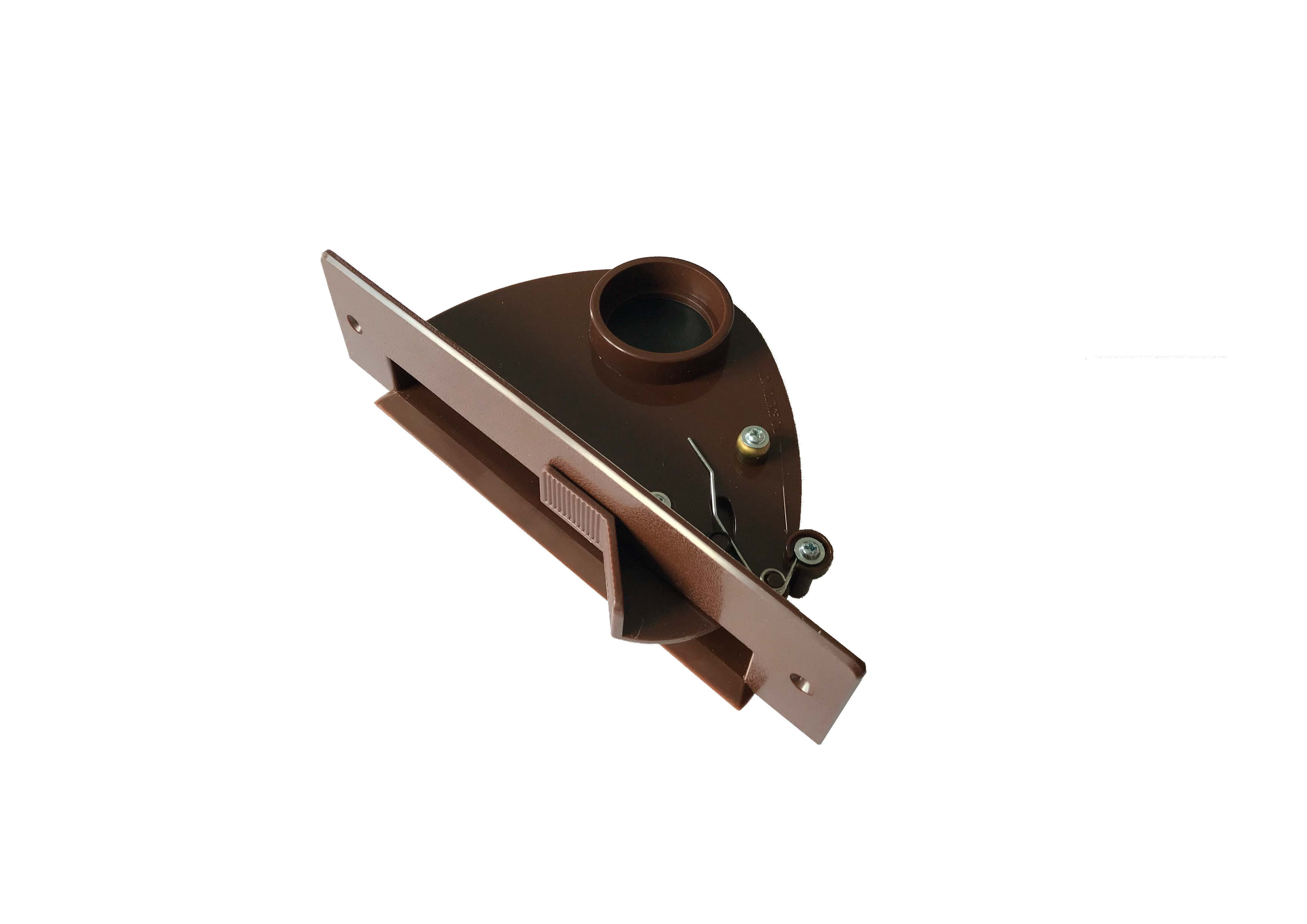 Щілинна вакуумна розетка-совок VAC PAN DARK BROWN